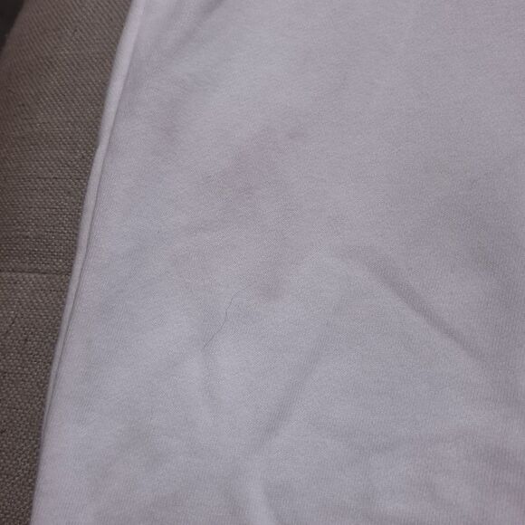 Disney Parks Disneyland Cropped Joggers Sweatpants Womens Large Rainbow Trim - Picture 10 of 10